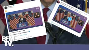 Sur Twitter, les proches de Donald Trump font campagne contre Joe Biden avec des vidéos truquées