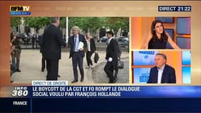 Direct de Droite: La CGT et FO boycottent la conférence sociale de François Hollande - 07/07