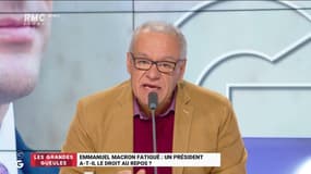 #Macron - "Je suis artisan et je ne me vois pas partir en vacances quand la boutique ne tourne pas comme il faut !" #JohnnyBlanc #GGRMC