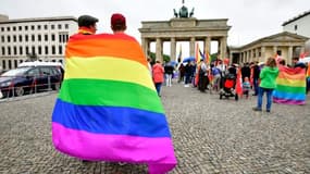 Rassemblement LGBT, le 30 juin 2017 à Berlin