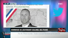 Arnaud Beltrame: l'hommage unanime sur les réseaux sociaux