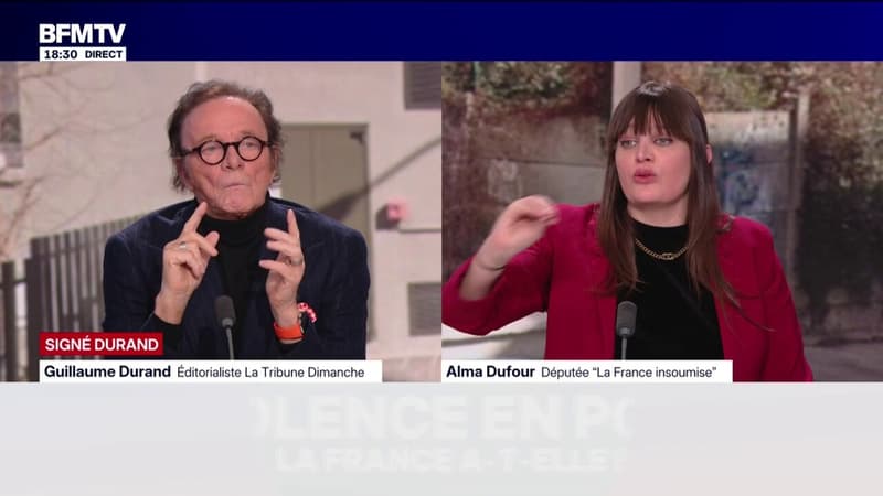 Mort de Quentin: Alma Dufour (LFI) parle d'une "récupération politique nauséabonde" de Sébastien Lecornu et Gérald Darmanin
