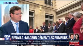 Affaire Benalla : Emmanuel Macron dément les rumeurs