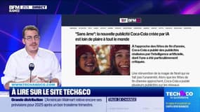 À lire sur le site Tech&Co : "Sans âme", la nouvelle publicité Coca-Cola créée par IA est loin de plaire à tout le monde, par Sylvain Trinel - 19/11