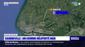 Seine-Maritime: deux voitures entrent en collision, un homme héliporté vers l'hôpital