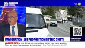 Mineurs isolés étrangers dans les Alpes-Maritimes: "une situation explosive" pour Eric Ciotti