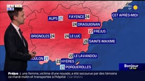 Météo Var: un mercredi particulièrement ensoleillé, 21°C à Toulon et 27°C à Fréjus 