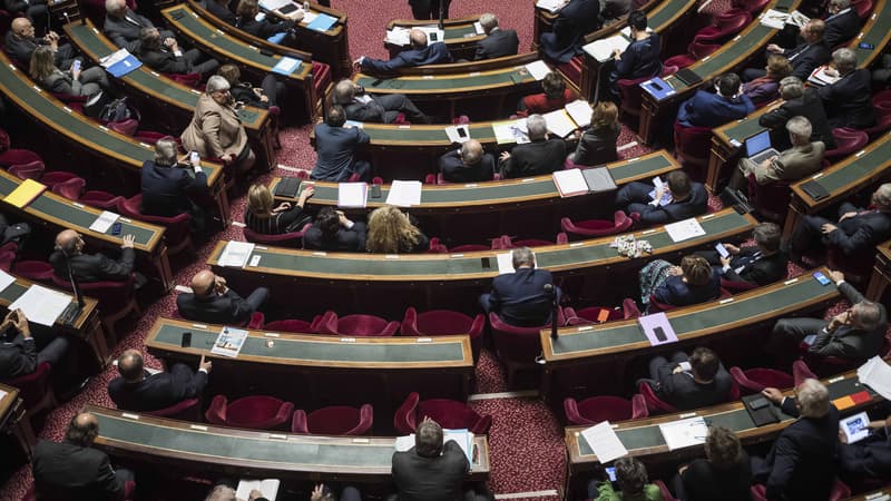 Des députés à l'Assemblée nationale.