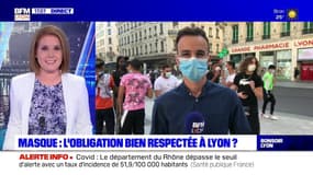 Masque: l'obligation bien respectée à Lyon?