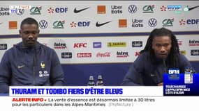 Football: Thuram et Todibo fiers d'être Bleus