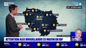 Météo Ile-de-France: du brouillard ce vendredi matin, l'après-midi très ensoleillée