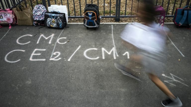 Cour d'une école (photo d'illustration)