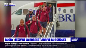 Rugby: le XV de la Rose est arrivé au Touquet