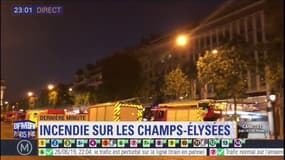 Paris: incendie dans un institut culturel danois sur les Champs-Elysées