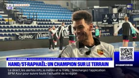 Saint-Raphaël: le champion du monde de handball Adrien Dipanda joue sa dernière saison de haut niveau