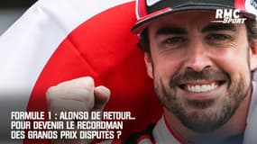 Formule 1 : Alonso de retour... pour devenir le recordman des Grands Prix disputés ?