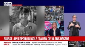 Incendie à Crans-Montana: un golfeur italien de 16 ans figure parmi les personnes décédées