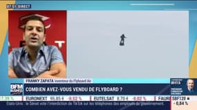 Franky Zapata (Flyboard Air) : Bientôt une voiture volante ? - 07/08