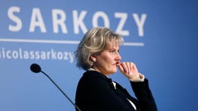 Nadine Morano en 2013, à l'occasion d'un rassemblement des "Amis de Nicolas Sarkozy"