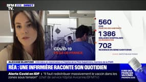"On a tous l'impression de revivre mars 2020": Alexane Bluntzer, infirmière en réanimation à Paris, témoigne