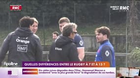 Quelles différences entre le rugby à 7 et à 15 ?