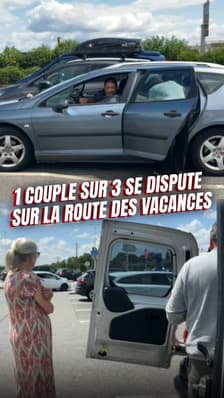 Vacances : un tiers des couples se disputent sur la route