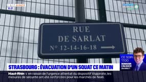 Strasbourg: le squat de la rue de Sarlat évacué ce mercredi matin