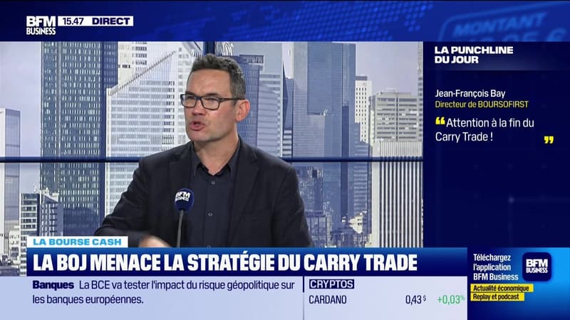 La bourse cash : "Attention à la fin du Carry Trade !" - 12/12