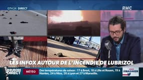 Oiseaux morts, explosion, faux communiqués… Les infox autour de l’incendie de Rouen