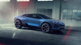 Cette Lamborghini Lanzador s'impose comme le premier concept 100% électrique de Lamborghini.