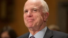 Le sénateur John McCain, ici en janvier 2017, a notamment voté contre l'abrogation partielle d'Obamacare voulue par Trump.