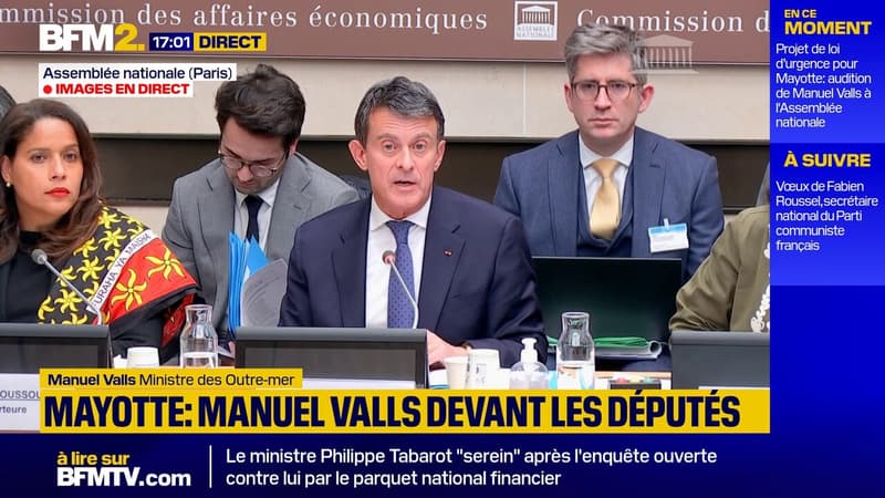 Mayotte: un député rappelle à Manuel Valls son plan présenté en 2015 quand il était Premier ministre