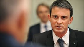 Le Premier ministre Manuel Valls le 2 mai 2016 à Canberra