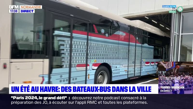 Le Havre: des bateaux-bus dans la ville pour Un été au Havre