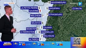 Météo: une matinée bien humide avant le retour du soleil par le sud de l'Alsace, jusqu'à 15°C à Colmar