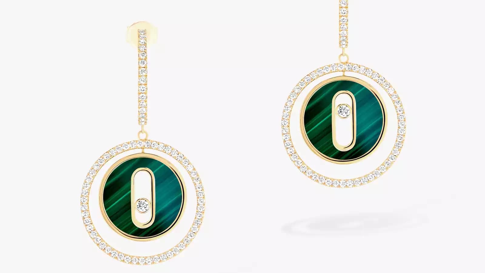 Les boucles d'oreilles Messika
