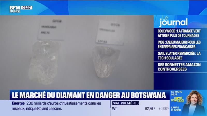 Le marché du diamant en danger au Botswana