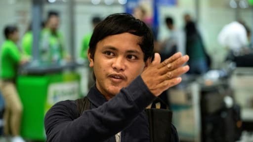 Le pêcheur philippin Rolando Omongos, le 29 mars 2017 à Manille
