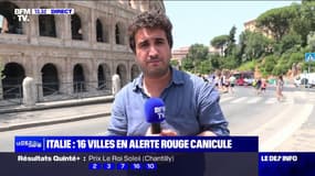 16 villes d'Italie classées en alerte rouge canicule