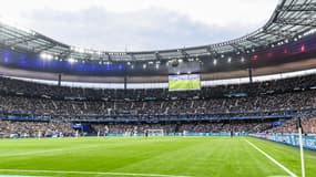 Le Stade de France pendant un match des Bleus en juin 2023