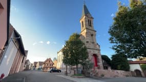 L'église de Stutzheim-Offenheim dans le Bas-Rhin.