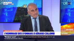 Lyon: l'ancien maire Georges Képénékian rend hommage à Gérard Collomb