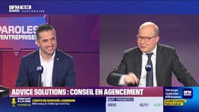 Vincent Beaufils (ADVICE SOLUTIONS) : ADVICE SOLUTIONS, conseil en agencement - 31/01