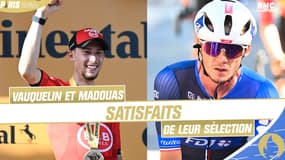JO 2024 - Cyclisme : "Un honneur", Madouas et Vauquelin réagissent à leur sélection