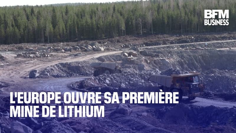 L'Europe ouvre sa première mine de lithium