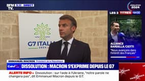 Emmanuel Macron: "Il n'y a pas plus sain et démocratique que de demander au peuple de voter"