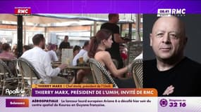 Baisse de fréquentation des restaurants: "C'est le coût de l'énergie et le cout des matières premières qui ont explosé.Aujourd'hui le restaurateur est assommé par ces charges", défend Thierry Marx, chef étoilé, président de l’Umih