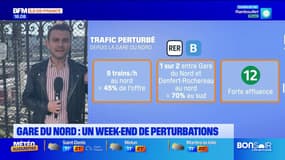 Gare du Nord: un week-end de perturbations