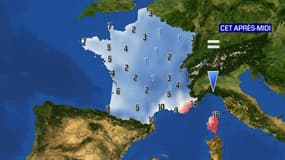 La météo ce samedi 10 décembre 2022