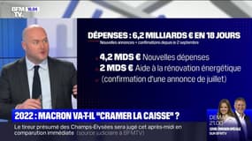 2022: Emmanuel Macron va-t-il "cramer la caisse " ?